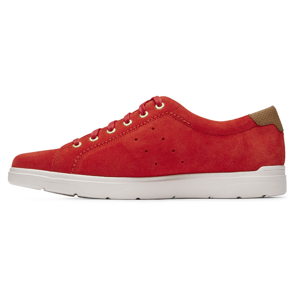 Rockport Mens Total Motion Lite Ltd Lace-To-Toes - Sneakers Red - OAV624190